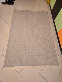 Grande tappeto a righe