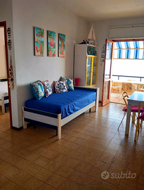 Trilocale con terrazza panoramica sul mare