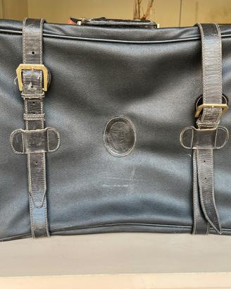 Valigia nera in pelle TRUSSARDI