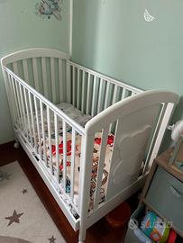 Lettino e fasciatoio azzurra design