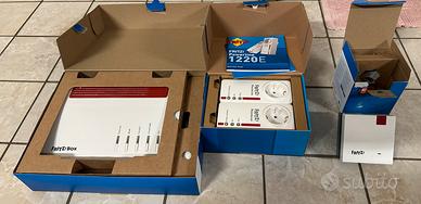 Fritz 7590AX V2 +repeter 1200 ax + powerline 1220E