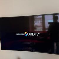 Samsung TV 4K curvo 55”