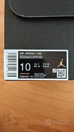 scarpe AIR JORDAN 1 MID n. 44 NUOVE