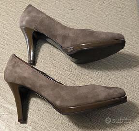 Scarpe décolleté camoscio