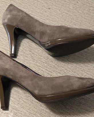 Scarpe décolleté camoscio