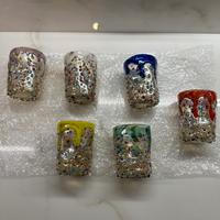 6 bicchieri Murano CC zecchin mod. Rialto