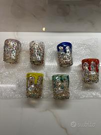 6 bicchieri Murano CC zecchin mod. Rialto