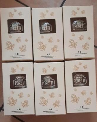 Set 6 Bicchieri della Birra Poretti