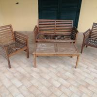 salottino da giardino