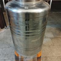 Bidone inox per alimenti 