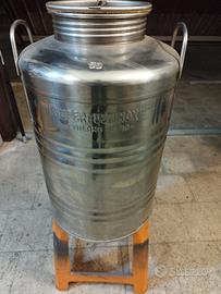 Bidone inox per alimenti 