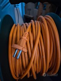 Electraline Avvolgicavo 40 metri spina europea