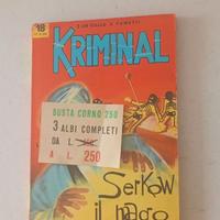 KRIMINAL 18 ORIGINALE CON TAGLIANDO BUSTA CORNO