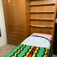 Armadio con letto singolo