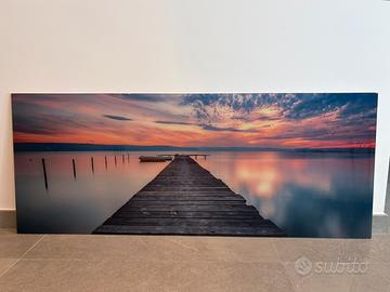 Quadro in vetro 125x50 cm