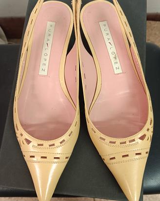 slingback pelle pura lopez