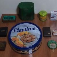 LOTTO SCATOLA DI LATTA TULXIS TIC TAC MENTOLO BRUT