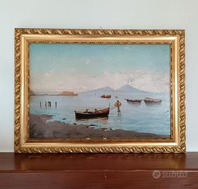 Dipinto Olio su Tavola Franco Ruggiero 