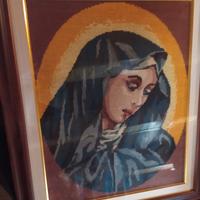 Quadro mezzo punto realizzato a mano 