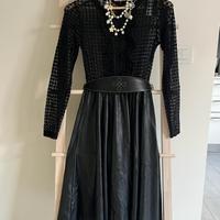 Abito Vestito Nero Mixerì Nuovo Con Cartellino