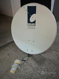 Antenna parabola 60 cm + LNB illuminatore e staffa