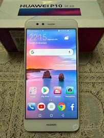 Huawei P10 Lite Pearl White pari al nuovo