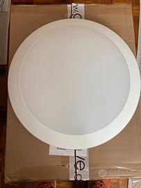 Plafoniera circolare senza viti a vista