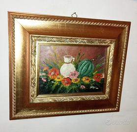 Olio su tela originale 