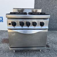 Cucina 4 fuochi con forno