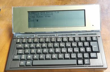 Olivetti M10 portatile vintage anni '80 funzionant