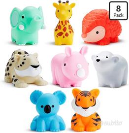 Animaletti per bagnetto neonati con foro