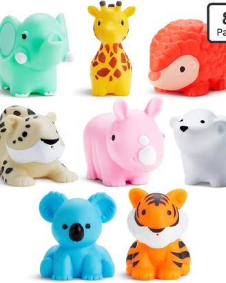 Animaletti per bagnetto neonati con foro