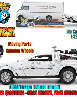 Modellino Delorean Back to the Future 2 Scala 1/32