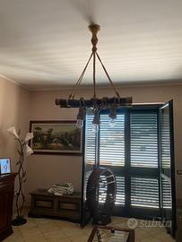 Lampadario fatto a mano