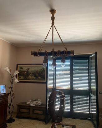 Lampadario fatto a mano