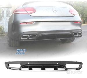 DIFFUSORE MERCEDES CLASSE C C205 COUPE 14-18 LOOK 