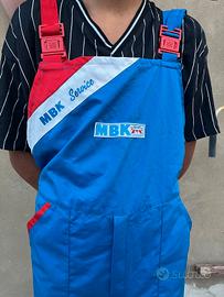tuta officina salopette originale ufficiale mbk 
