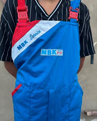 tuta officina salopette originale ufficiale mbk 