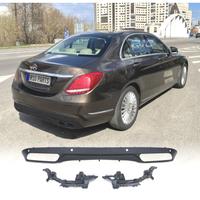 DIFFUSORE MERCEDES CLASSE C W205 14-21 LOOK C63 FI