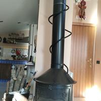 Stufa a legna in ferro