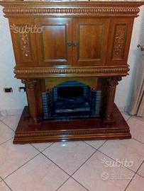 Mobile Bar con finto camino