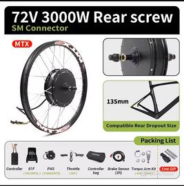 kit di conversione e-bike
