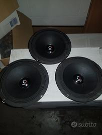 Amplificatore e midwoofer 