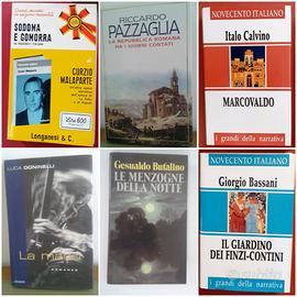 Libri vari letteratura italiana (vedi elenco)