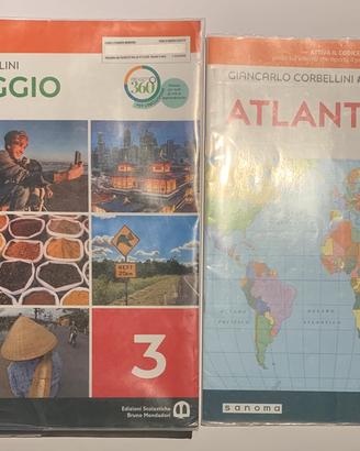 Set Libri Geografia "#Ioviaggio 3 + Atlante 3"