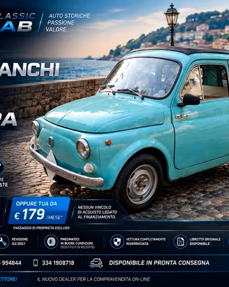 FIAT Autobianchi 500F - GIARDINIERA - ESEMPLARE UN