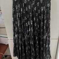 Gonna Zara, taglia XS lunga con sottogonna