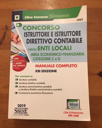 Manuale istruttore contabile cat. C e D