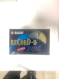 X23 BASF Record-II Chrome 54 - Cassette Sigillate