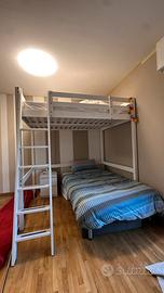 Letto a soppalco matrimoniale – come nuovo